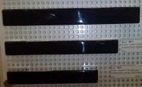 Ручка - скоба FS 043192 хром глянец/эмаль черная (TS) (18шт)