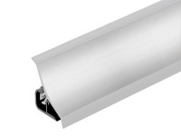 Плинтус 120 вогнутый серебро 18х18х3,0м (MTK120-161)