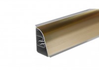Плинтус AP740/850 Золото матовое 37х24х3000 (АР740-824)