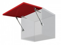 Газлифт 5кг серый GL102GR/50/3   БОЯРД
