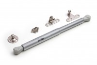 Газлифт 8кг серый, с фиксацией фасада GL104GR/80/3