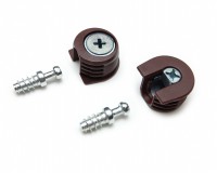 Эксцентриковая стяжка B-FIX 49 + дюбель, Коричневая ST01/49/3/Br/01    БОЯРД