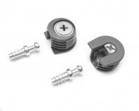 Эксцентриковая стяжка B-FIX 49 + дюбель, Серая ST01/49/3/GR/01   БОЯРД