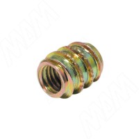 Футорка металлическая D12, М8 Х 15   BU15