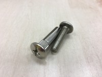 Стяжка межсекционная  M6х30, Никель,  арт.VC06FNL M6x25+арт.VF03FNL М6х30