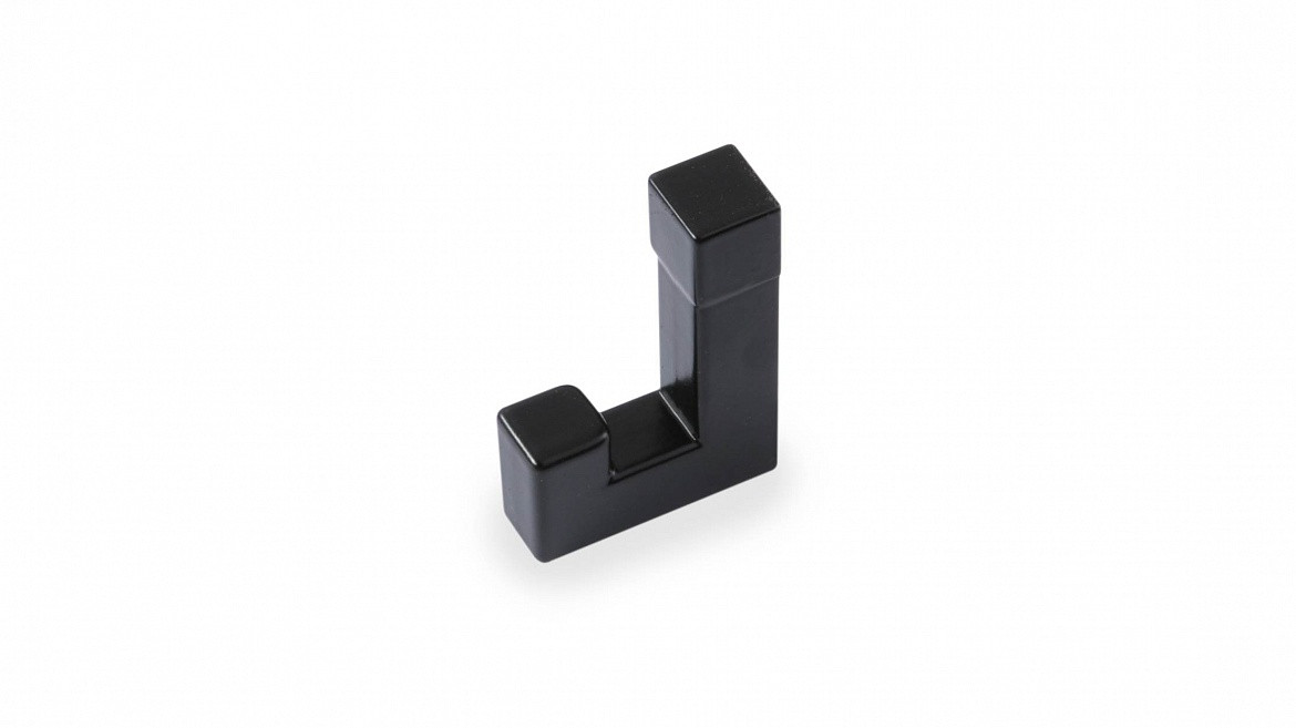 Крючок FK 022010 черный матовый (ТЗ)
