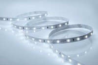 Лента светодиодная 60 диодов/м.п. 3528 хол.белый,12V,4.8W открытая, IP20 LR1-CW60