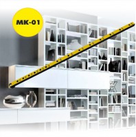 Мебельный кондуктор торцевой, шаг 25/50 диам. втулки 5 мм   МК-01