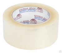 Клейкая лента 48х150, прозрачная Альянс
