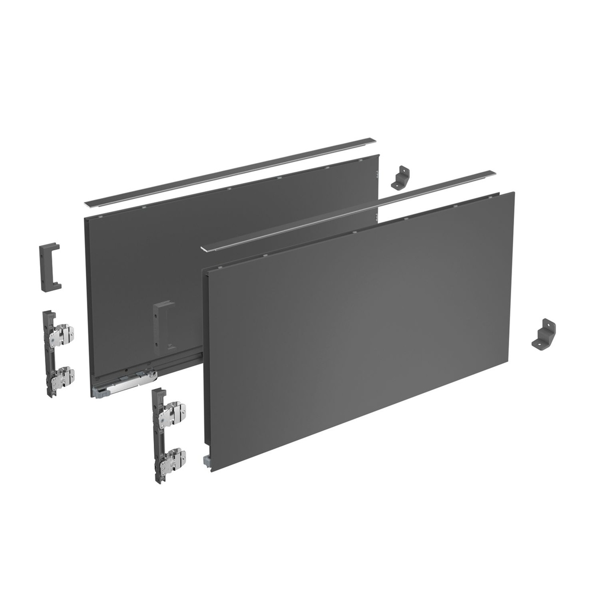 9255356 КОМПЛЕКТ КОРОБА AVANTECH YOU, H251,NL500,АНТРАЦИТ