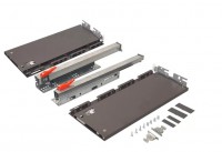 САМЕТ Ящик FLOWBOX H192 PUSH OPEN с довод. 450 Антрацит, 127.168.136.50.745