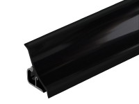 Thermoplast 120 - Плинтус - 0509гл.       Черный глянец 18*18*3000 (MRK 120-1905)