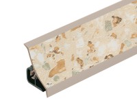 Thermoplast 120 - Плинтус - 2168      Камешки 18*18*3000 (MRK 120-1216)