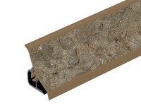 Thermoplast 120 - Плинтус - 4035       Аламбра темная 18*18*3000 (MTK 120-1268)
