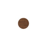 Заглушка самокл. d=14мм Дуб Чарльстон темно-коричневый 14.983 (25шт/лист)