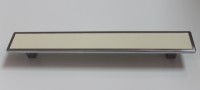 Ручка - скоба FS 137 160 Cr глянцевый/эмаль фарфор 9001 (20шт)