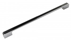 RS267CP/BL. 4/384 Хром полированный/черный Ручка MONOHROME