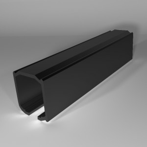Профиль PS 1-03 направляющая верхняя подвесная (Черный)