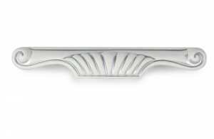 RS508W/S.1/128 Белый с серебряной патиной Ручка FLORENCE  la Famiglia