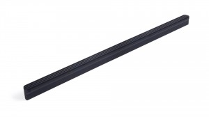 RS064BL. 4/320 Матовый черный Ручка SHELL